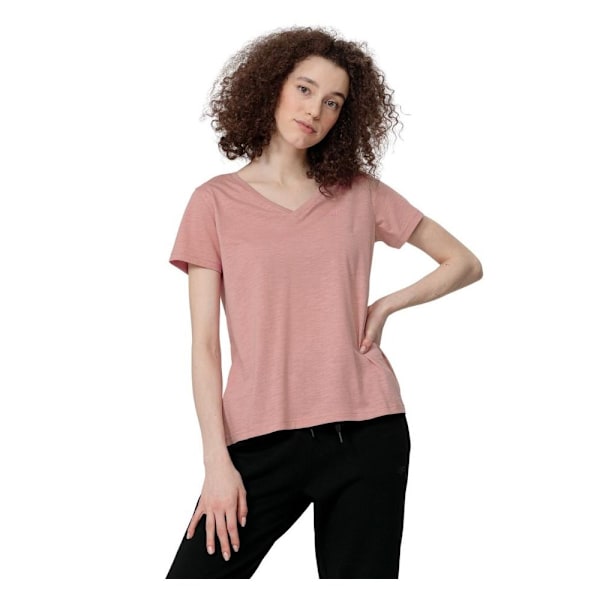 T-paidat 4F TSD352 Vaaleanpunaiset 162 - 165 cm/XS