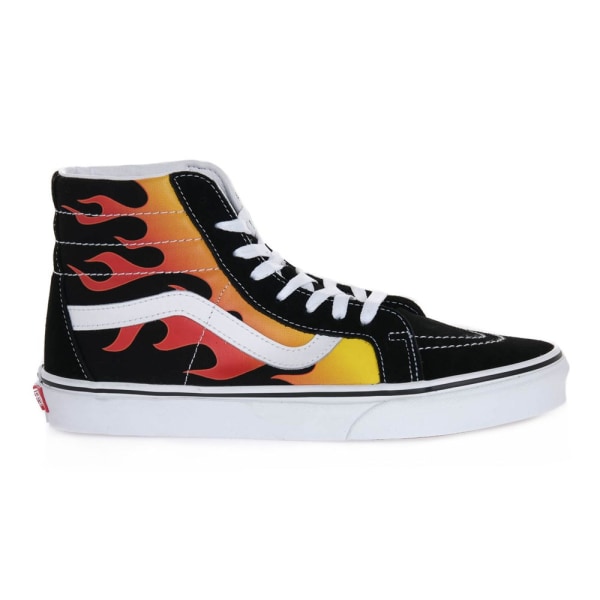 Gymnastikskor Vans SK8 HI Reissue Flame Svarta,Röda,Gula 39