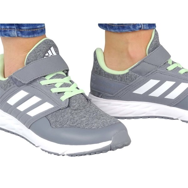 Sneakers low Adidas Fortafaito EL K Celadon,Grå,Hvid 33
