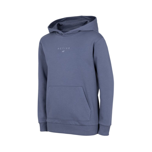 Puserot je Fleecet 4F JBLD003 Vaaleansiniset 134 - 139 cm