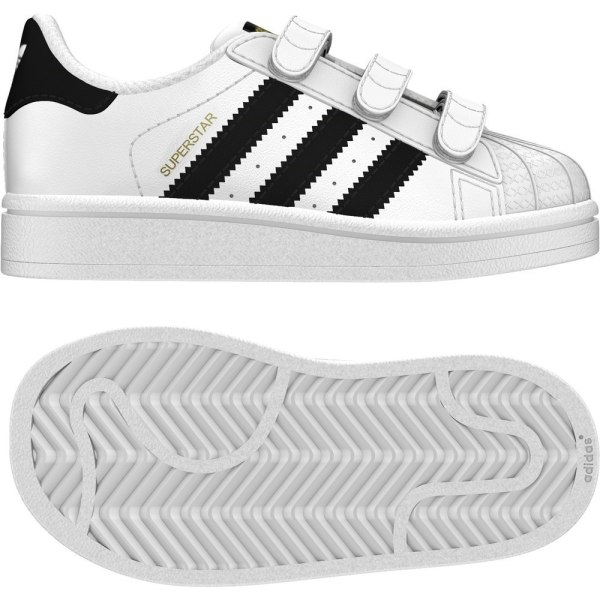 Lågskor Adidas Superstar CF I Vit 26