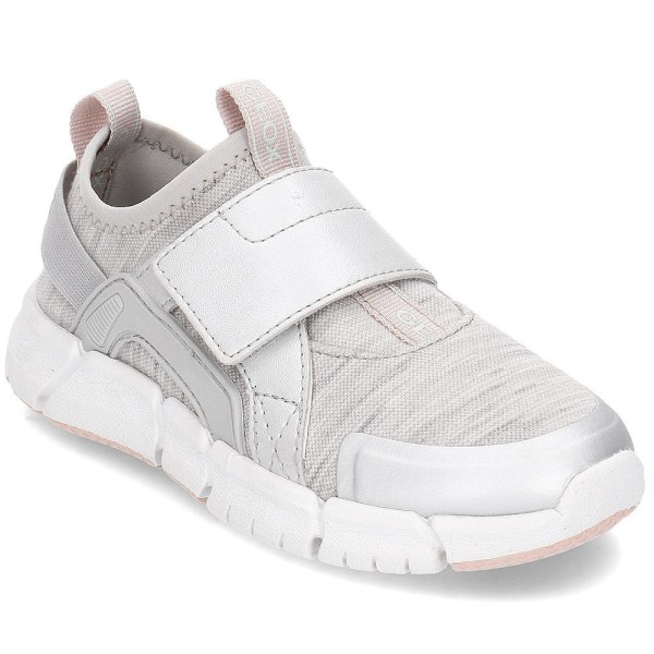 Lågskor Geox Junior Flexyper Silver,Gråa 33