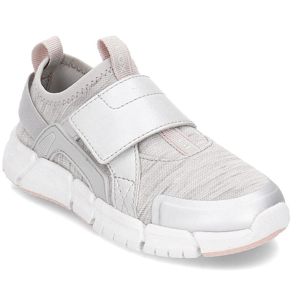 Lågskor Geox Junior Flexyper Silver,Gråa 36