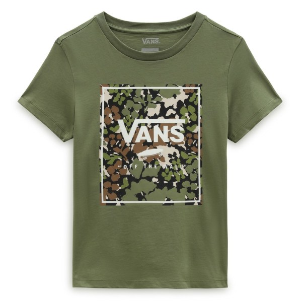 Shirts Vans Camo Wash Box Fill Gröna 163 - 167 cm/S