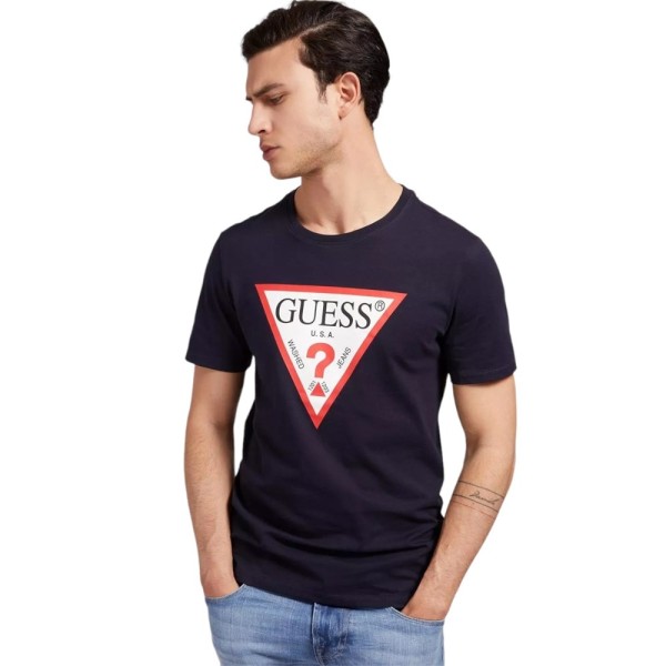 T-shirts Guess M2YI71I3Z14G7V2 Sort 183 - 187 cm/L