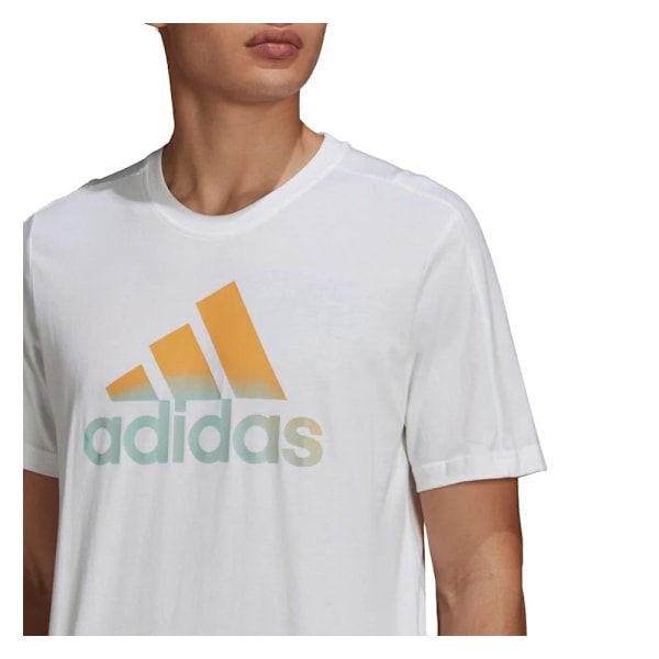 T-shirts Adidas Essentials Hvid 182 - 187 cm/XL