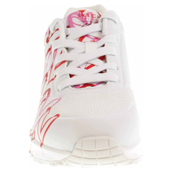 Lågskor Skechers Uno Spread The Love Vit,Röda,Rosa 35.5