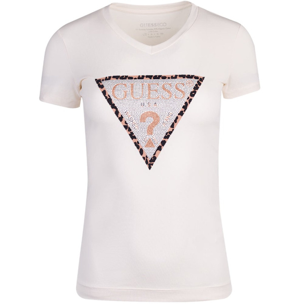 T-paidat Guess W3BI43J1314G012 Valkoiset 168 - 172 cm/M