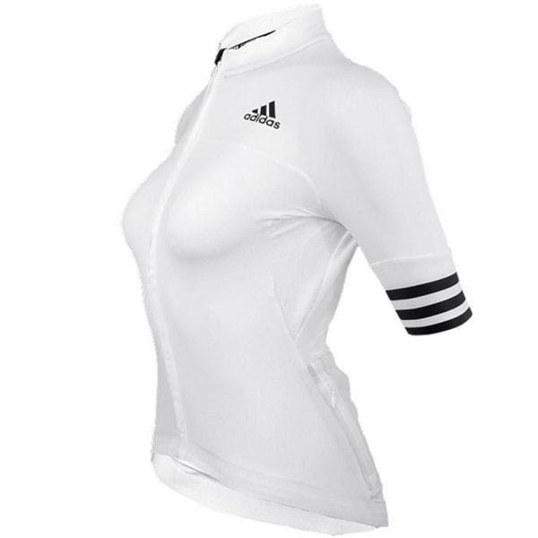 Shirts Adidas Adistar Shortsleeve Jersey W Vit 147 - 151 cm/XXS