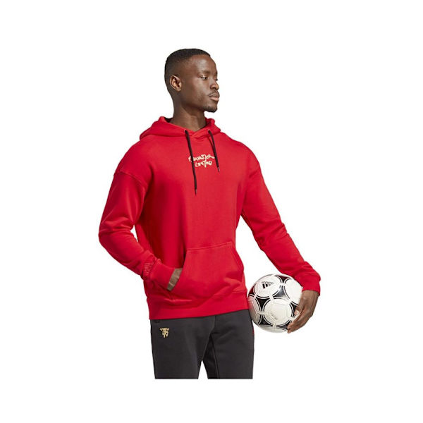 Puserot je Fleecet Adidas Manchester United 2223 M Punainen 164 - 169 cm/S