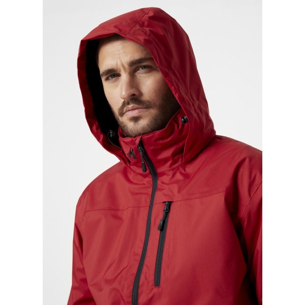 Jackor Helly Hansen Crew Hooded Midlayer Jacket Röda 167 - 173 cm/S