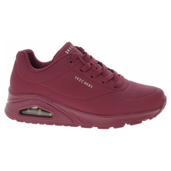 Puolikengät Skechers Uno Stand On Air Plum Tummanpunainen 38.5