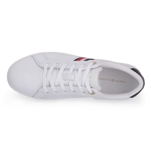 Lågskor Tommy Hilfiger Ybs Embossed Webbing Vit 40