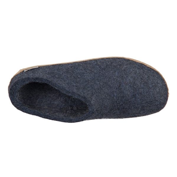 Hjemmesko Glerups DK Open Heel Sort 44