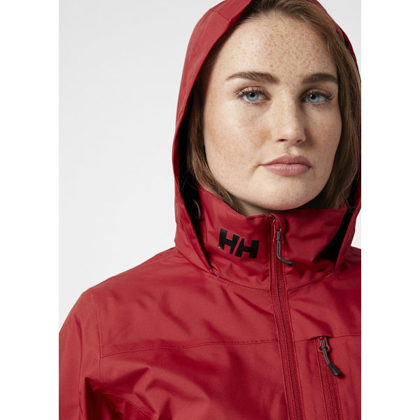 takki Helly Hansen Crew Hooded Midlayer Punainen 166 - 170 cm/M