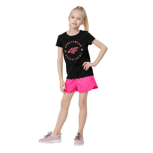 T-shirts 4F JTSD003 Sort 122 - 127 cm