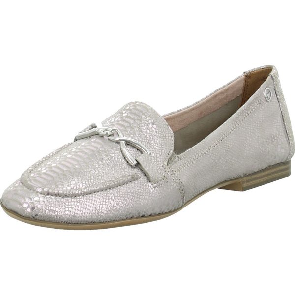 Mockaskiner Tamaris Slipper Rosa,Gråa 37