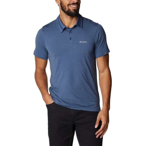 T-shirts Columbia Tech Trail Polo Shirt Blå 183 - 187 cm/L