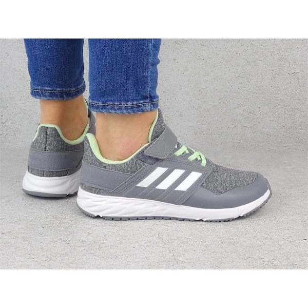 Puolikengät Adidas Fortafaito EL K Harmaat,Valkoiset,Vaaleanvihreä 29