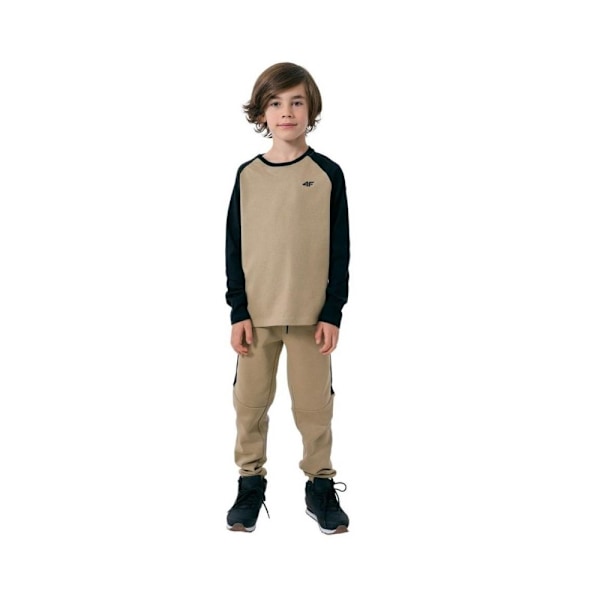T-paidat 4F JTSML001 Ruskeat 158 - 164 cm