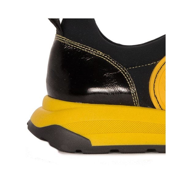 Sneakers low Maciejka 0629501008 Sort,Gul 40