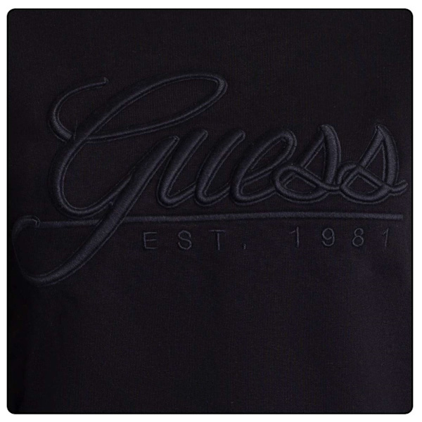 Puserot je Fleecet Guess W3GQ12KBK32JBLK Mustat 158 - 162 cm/XS