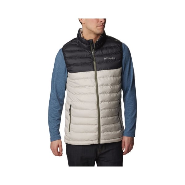 Jackor Columbia Powder Lite Vest Krämiga,Svarta 178 - 182 cm/M