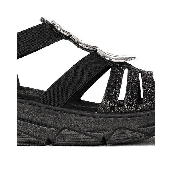 Sandaler Rieker V20L400 Sort 38