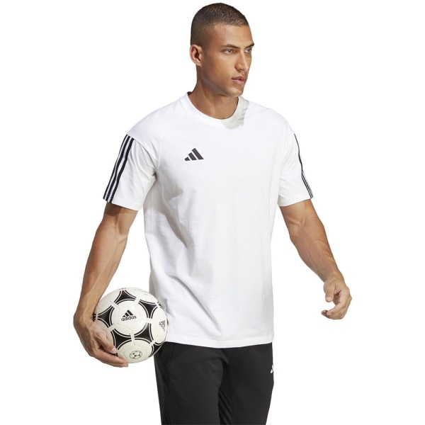 T-shirts Adidas Tiro 23 Competition Hvid 170 - 175 cm/M