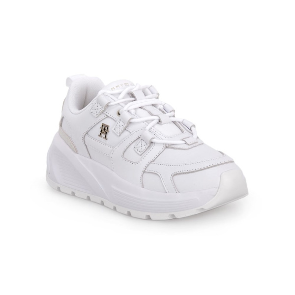 Sneakers low Tommy Hilfiger Ybs Premium Runner Hvid 38
