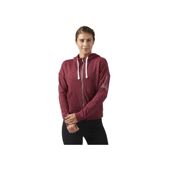 Puserot je Fleecet Reebok Elements Full Zip Tummanpunainen 176 - 181 cm/L