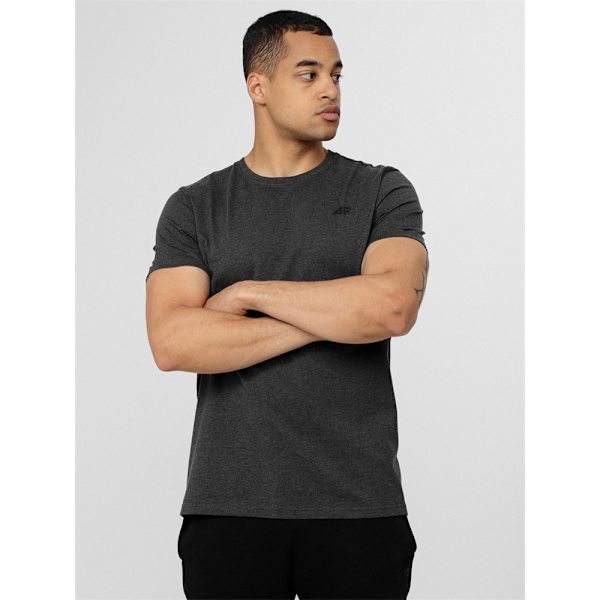 T-shirts 4F H4L22TSM35223M Grå 176 - 179 cm/M