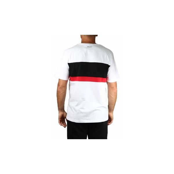 T-shirts Fila Men Laurens Tee Hvid,Sort,Rød 174 - 179 cm/M