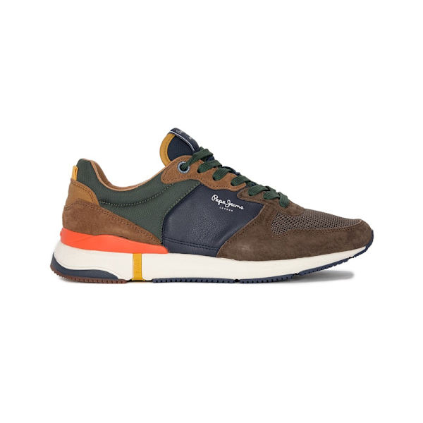 Sneakers low Pepe Jeans London Pro Basic M Brun 44