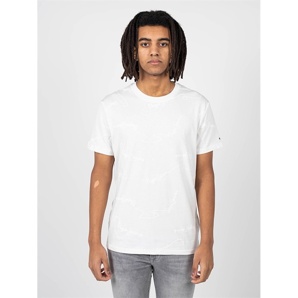 T-shirts Pepe Jeans Saschate Hvid 170 - 175 cm/M