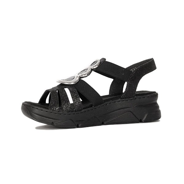 Sandaler Rieker V20L400 Sort 38