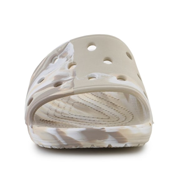 Rantakengät Crocs Classic Marbled Slide Beesit 36