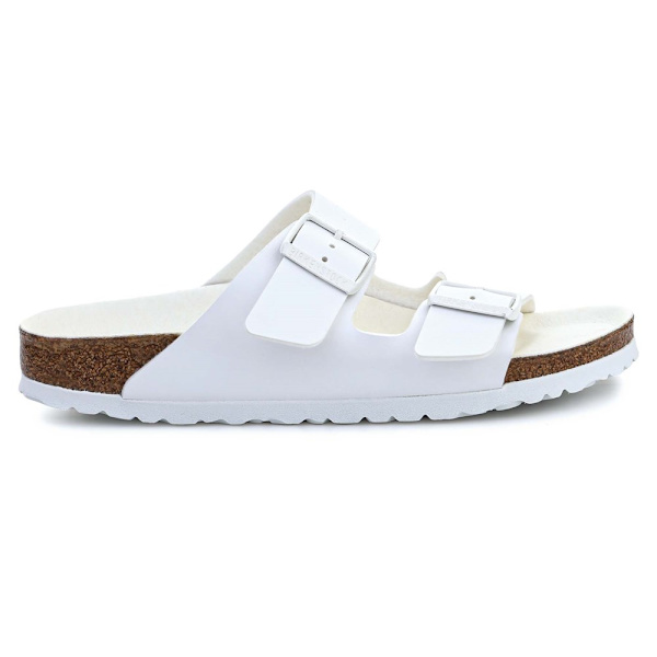 Tofflor Birkenstock Arizona Vit 40