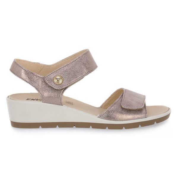 Sandaler Enval Soft Celeste Taupe Rosa 38