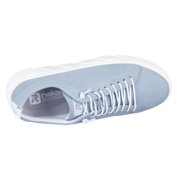 Puolikengät Rieker W050012 Vaaleansiniset 41