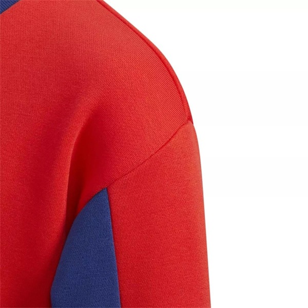 Puserot je Fleecet Adidas Fleece Crewneck Tummansininen,Punainen 123 - 128 cm/XS