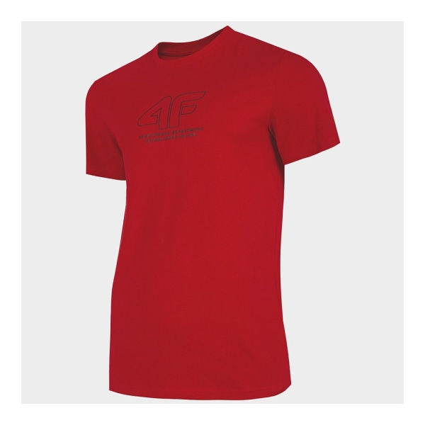 T-paidat 4F H4L22TSM01661S Punainen 182 - 185 cm/XL