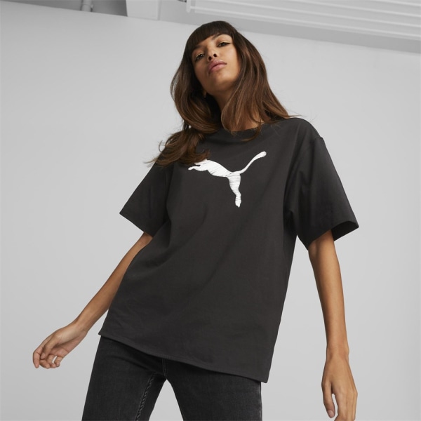 Shirts Puma Her Tee Svarta 182 - 187 cm/XL