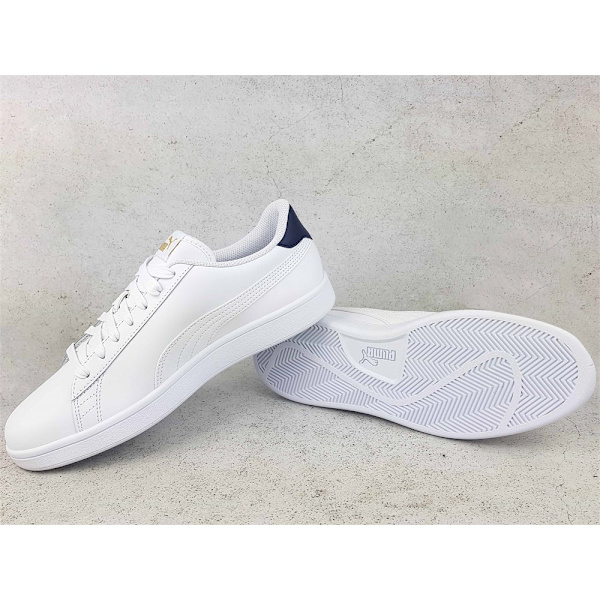 Lågskor Puma Smash V2 L Vit 40