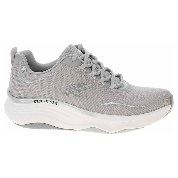 Lågskor Skechers Dlux Fitness Pure Glam Gråa 35.5