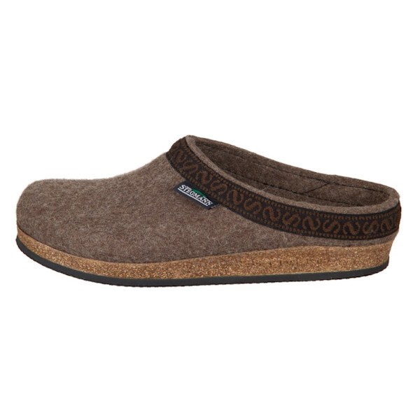 Hjemmesko Stegmann Brown Wollfilz Brun 45