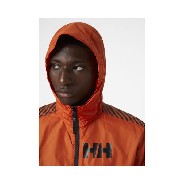 takki Helly Hansen Active Wind Jacket Mustat,Oranssin väriset 185 - 190 cm/XL