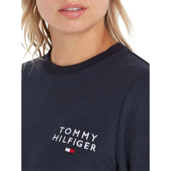 Sweatshirts Tommy Hilfiger UW0UW04521DW5 Svarta 163 - 167 cm/S
