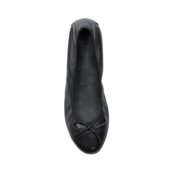 Ballerinat Marco Tozzi 22210020001 Mustat 38