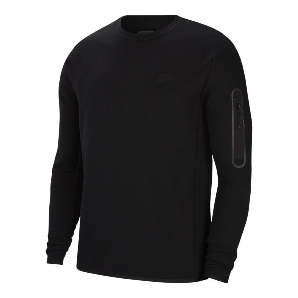 Sweatshirts Nike Tech Fleece Crew Svarta 178 - 182 cm/M